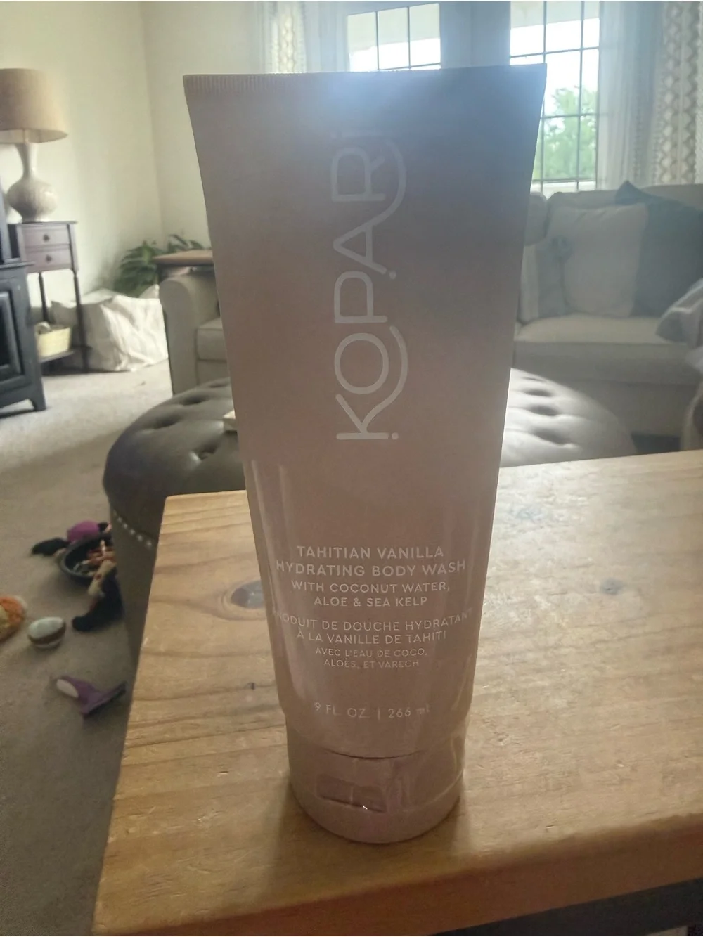 Kopari Tahitian vanilla hydrating body wash- large size